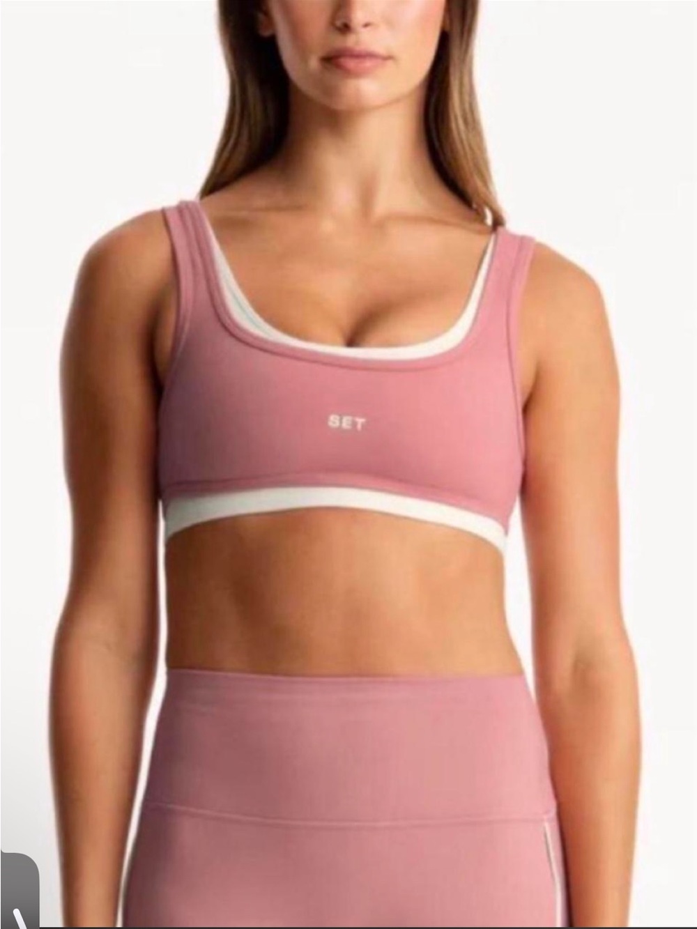 Set Active X Parke Matching Sports Bra and Biker Shorts Size Medium